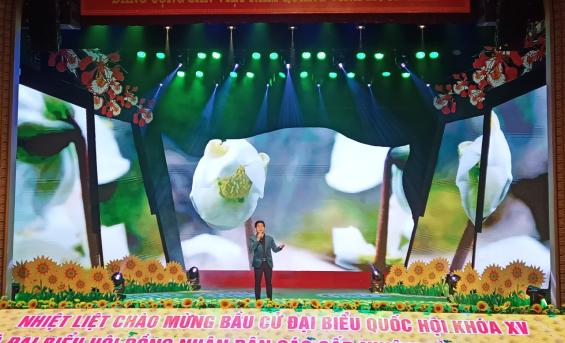 Chương trình nghệ thuật chào mừng bầu cử sẽ phát sóng vào tối 22-5 Chương trình nghệ thuật chào mừng bầu cử sẽ phát sóng vào tối 22-5