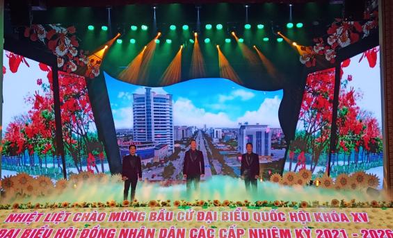 Chương trình nghệ thuật chào mừng bầu cử sẽ phát sóng vào tối 22-5 Chương trình nghệ thuật chào mừng bầu cử sẽ phát sóng vào tối 22-5